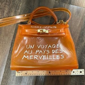 Kelly Style Plastic 2 Ways Bag (used)